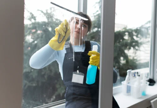 Nettoyage de vitres intérieures et extérieures à Solaro